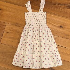 Hill House Kids Dress with Sailboat Pattern size 11/12